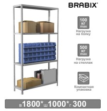 Стеллаж металлический BRABIX 