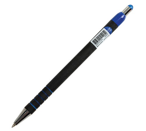 Ручка шариковая автоматическая BRAUBERG "Office Style", СИНЯЯ, корпус черный, пишущий узел 0,5 мм, линия письма 0,3 мм, 144222 Ручка шариковая автоматическая BRAUBERG "Office Style", СИНЯЯ, корпус черный, пишущий узел 0,5 мм, линия письма 0,3 мм, 144222