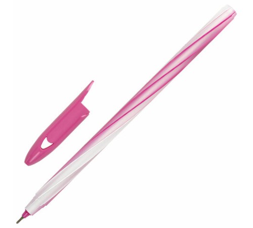 Ручка шариковая STAFF "CANDY PASTEL", синяя, игольчатый узел 0,6 мм, линия 0,3 мм, 144235 Ручка шариковая STAFF "CANDY PASTEL", синяя, игольчатый узел 0,6 мм, линия 0,3 мм, 144235