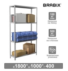 Стеллаж металлический BRABIX 