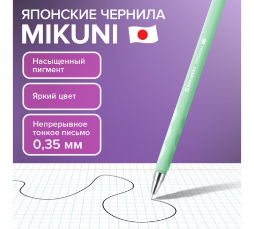 Ручки гелевые BRAUBERG ORIGINAL, ЧЕРНЫЕ, НАБОР 4 штуки, игольчатый узел 0,5 мм, линия письма 0,35 м, 144247 Ручки гелевые BRAUBERG ORIGINAL, ЧЕРНЫЕ, НАБОР 4 штуки, игольчатый узел 0,5 мм, линия письма 0,35 м, 144247