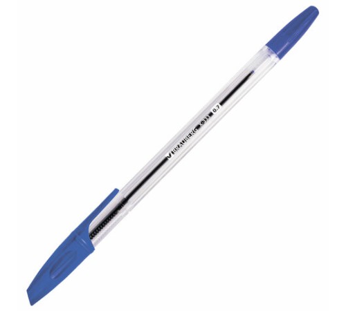 Ручки шариковые BRAUBERG "X-333", СИНИЕ, НАБОР 4 шт., узел 0,7 мм, линия 0,35 мм, 144253 Ручки шариковые BRAUBERG "X-333", СИНИЕ, НАБОР 4 шт., узел 0,7 мм, линия 0,35 мм, 144253