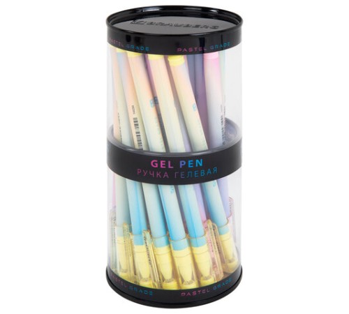 Ручка гелевая BRAUBERG GRADE PASTEL, СИНЯЯ, игольчатый узел 0,5 мм, линия письма 0,3 мм, 144284 Ручка гелевая BRAUBERG GRADE PASTEL, СИНЯЯ, игольчатый узел 0,5 мм, линия письма 0,3 мм, 144284