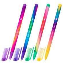 Ручка гелевая BRAUBERG GRADE NEON, ЧЕРНАЯ, игольчатый узел 0,5 мм, линия письма 0,3 мм, 144285