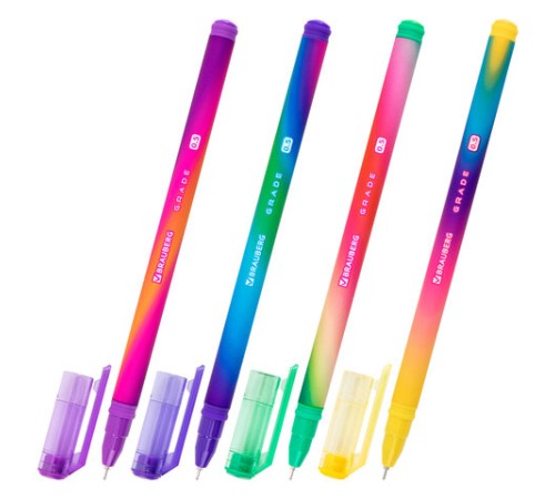Ручка гелевая BRAUBERG GRADE NEON, ЧЕРНАЯ, игольчатый узел 0,5 мм, линия письма 0,3 мм, 144285 Ручка гелевая BRAUBERG GRADE NEON, ЧЕРНАЯ, игольчатый узел 0,5 мм, линия письма 0,3 мм, 144285