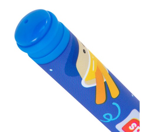 Ручка гелевая BRAUBERG KIDS MIX, СИНЯЯ, корпус ассорти, игольчатый узел 0,5 мм, линия письма 0,3 мм, 144286 Ручка гелевая BRAUBERG KIDS MIX, СИНЯЯ, корпус ассорти, игольчатый узел 0,5 мм, линия письма 0,3 мм, 144286
