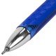 Ручка шариковая автоматическая с грипом BRAUBERG "STYLE RT", СИНЯЯ, игольчатый наконечник 0,7 мм, линия письма 0,35 мм, 144324