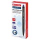 Ручка шариковая масляная автоматическая BRAUBERG "BLACK PEN RT", СИНЯЯ, игольчатый наконечник 0,7 мм, линия письма 0,35 мм, 144326