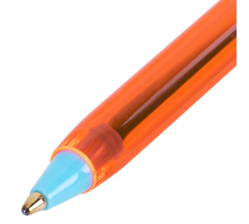 Ручка шариковая BRAUBERG X-30 ORANGE, СИНЯЯ, мягкое письмо, пишущий узел 1 мм, линия письма 0,5 мм, 144333 Ручка шариковая BRAUBERG X-30 ORANGE, СИНЯЯ, мягкое письмо, пишущий узел 1 мм, линия письма 0,5 мм, 144333