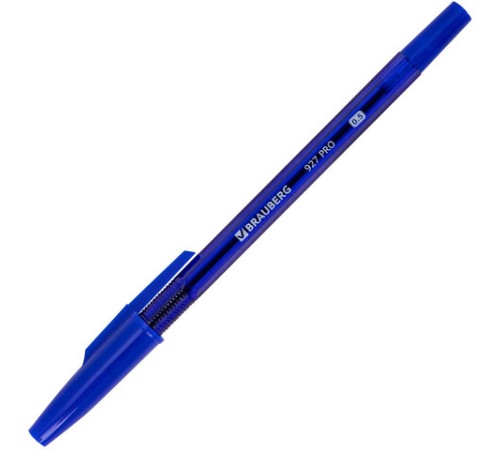 Ручка шариковая BRAUBERG 927 PRO "WRITING 3.0", СИНЯЯ, пишущий узел 0,5 мм, линия письма 0,25 мм, 144337 Ручка шариковая BRAUBERG 927 PRO "WRITING 3.0", СИНЯЯ, пишущий узел 0,5 мм, линия письма 0,25 мм, 144337