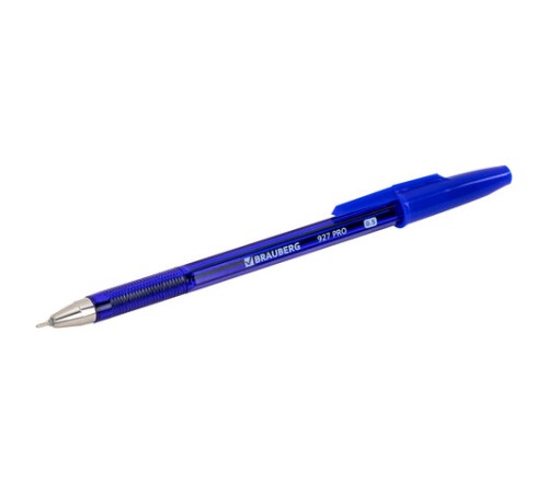 Ручка шариковая BRAUBERG 927 PRO "WRITING 3.0", СИНЯЯ, пишущий узел 0,5 мм, линия письма 0,25 мм, 144337 Ручка шариковая BRAUBERG 927 PRO "WRITING 3.0", СИНЯЯ, пишущий узел 0,5 мм, линия письма 0,25 мм, 144337