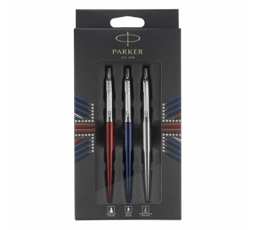 Набор PARKER "Jotter London Trio": шариковая ручка, гелевая ручка и механический карандаш, 2032740 Набор PARKER "Jotter London Trio": шариковая ручка, гелевая ручка и механический карандаш, 2032740