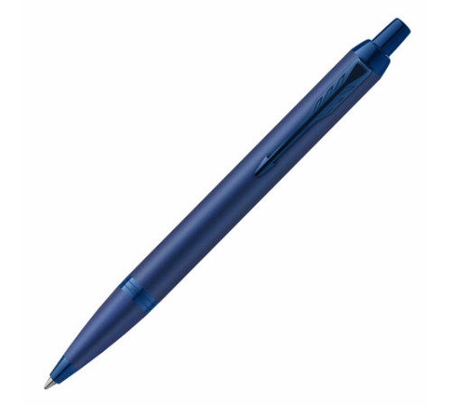 Ручка шариковая PARKER "IM Professionals Monochrome Blue", корпус синий металлик, сталь, синяя, 2172966 Ручка шариковая PARKER "IM Professionals Monochrome Blue", корпус синий металлик, сталь, синяя, 2172966