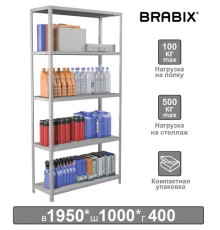 Стеллаж металлический BRABIX 