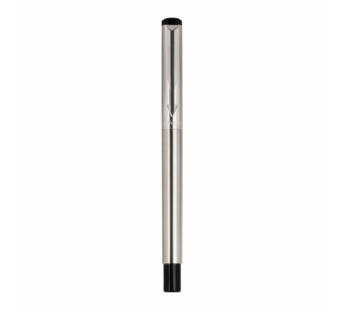 Ручка перьевая PARKER "Vector Stainless Steel", корпус серебристый, детали из нержавеющей стали, синяя, S0029690 Ручка перьевая PARKER "Vector Stainless Steel", корпус серебристый, детали из нержавеющей стали, синяя, S0029690