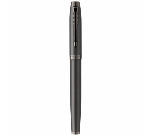 Ручка перьевая PARKER "IM Professionals Monochrome Titanium", темно-серый лак, сталь, синяя, 2172959 Ручка перьевая PARKER "IM Professionals Monochrome Titanium", темно-серый лак, сталь, синяя, 2172959