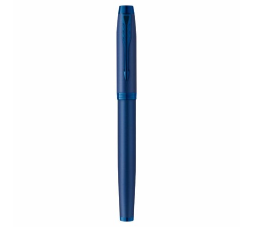 Ручка перьевая PARKER "IM Professionals Monochrome Blue", синий металлик, нержавеющая сталь, синяя, 2172964 Ручка перьевая PARKER "IM Professionals Monochrome Blue", синий металлик, нержавеющая сталь, синяя, 2172964