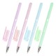 Ручки шариковые BRAUBERG "SOFT PASTEL", НАБОР 4 ШТУКИ, СИНИЕ, SOFT TOUCH покрытие, узел 0,7 мм, линия письма 0,35 мм, 144400
