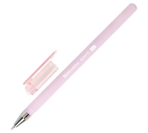 Ручки шариковые BRAUBERG "SOFT PASTEL", НАБОР 4 ШТУКИ, СИНИЕ, SOFT TOUCH покрытие, узел 0,7 мм, линия письма 0,35 мм, 144400 Ручки шариковые BRAUBERG "SOFT PASTEL", НАБОР 4 ШТУКИ, СИНИЕ, SOFT TOUCH покрытие, узел 0,7 мм, линия письма 0,35 мм, 144400