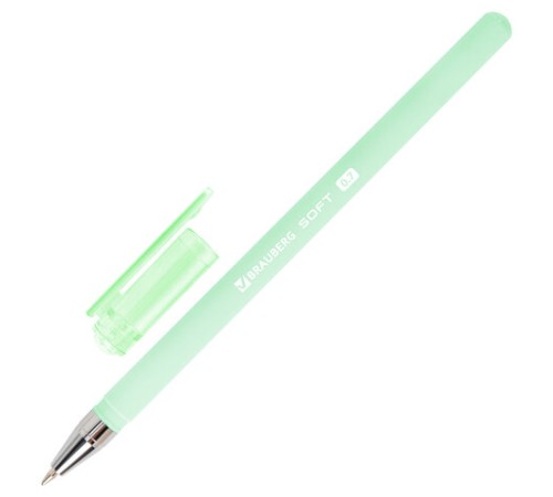 Ручки шариковые BRAUBERG "SOFT PASTEL", НАБОР 4 ШТУКИ, СИНИЕ, SOFT TOUCH покрытие, узел 0,7 мм, линия письма 0,35 мм, 144400 Ручки шариковые BRAUBERG "SOFT PASTEL", НАБОР 4 ШТУКИ, СИНИЕ, SOFT TOUCH покрытие, узел 0,7 мм, линия письма 0,35 мм, 144400