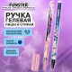 Ручка стираемая гелевая с принтом FUNSTER (ФАНСТЕР) "ANIME", СИНЯЯ, корпус ассорти, игольчатый наконечник 0,5 мм, линия 0,35 мм, 144412