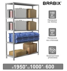 Стеллаж металлический BRABIX 