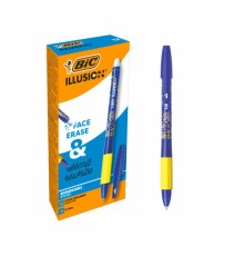 Ручка стираемая гелевая с грипом BIC 
