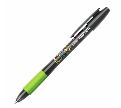 Ручка стираемая гелевая с грипом BIC "Gelocity Illusion", ЧЕРНАЯ, корпус черный, линия 0,3 мм, 516523 Ручка стираемая гелевая с грипом BIC "Gelocity Illusion", ЧЕРНАЯ, корпус черный, линия 0,3 мм, 516523