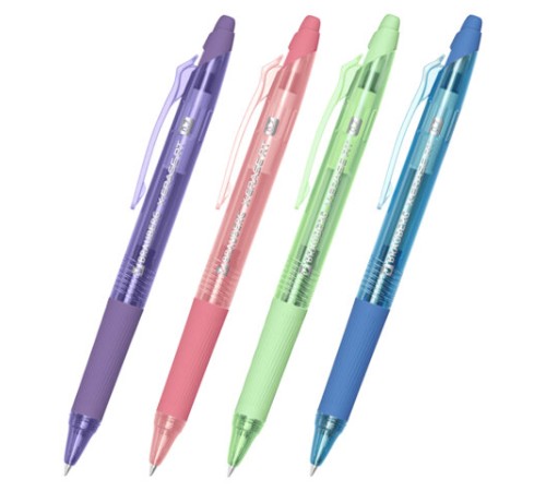 Ручки гелевые стираемые автоматические BRAUBERG "X-ERASE RT PASTEL COLOR", СИНИЕ, НАБОР 4ШТ, пишущий узел 0,7мм, линия письма 0,5 мм, 144426 Ручки гелевые стираемые автоматические BRAUBERG "X-ERASE RT PASTEL COLOR", СИНИЕ, НАБОР 4ШТ, пишущий узел 0,7мм, линия письма 0,5 мм, 144426