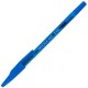 Ручка шариковая STAFF "Basic BP-66 BLUE", СИНЯЯ, корпус синий, узел 1 мм, линия письма 0,5 мм, 144454