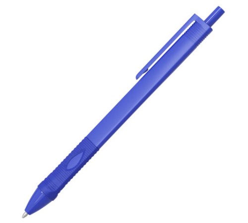 Ручка шариковая автоматическая эргономичная с грипом STAFF "Profit 500 BLUE COLOR", СИНЯЯ, узел 0,7 мм, линия письма 0,35 мм, 144491