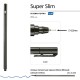 Ручка гелевая BRUNO VISCONTI "Super Slim Black", СИНЯЯ, узел 0,28 мм, линия 0,2 мм, 20-0398