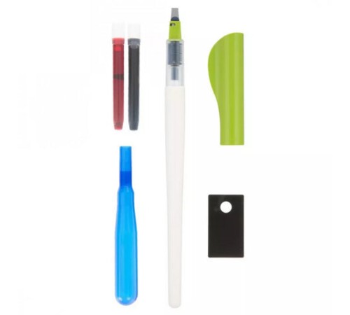 Ручка перьевая для каллиграфии PILOT Parallel Pen, перо 3,8 мм, 2 картриджа, блистер, FP3-38N-SS Ручка перьевая для каллиграфии PILOT Parallel Pen, перо 3,8 мм, 2 картриджа, блистер, FP3-38N-SS