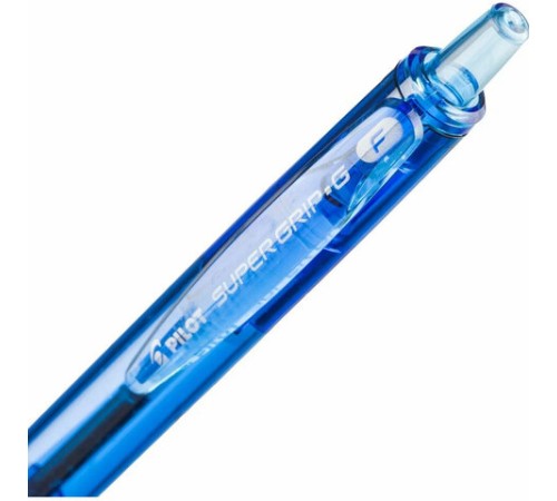 Ручка шариковая автоматическая с грипом PILOT Super Grip G, СИНЯЯ, 0,7 мм, линия 0,21 мм, BPGG-8R-F, BPGG-8R-F L