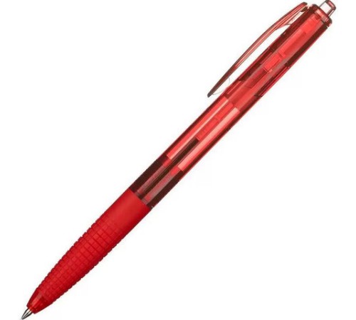 Ручка шариковая автоматическая с грипом PILOT Super Grip G, КРАСНАЯ, линия 0,21 мм, BPGG-8R-F R