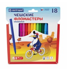 Фломастеры 18 ЦВЕТОВ CENTROPEN 