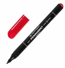 Маркер перманентный CENTROPEN 2846, КРАСНЫЙ, тонкий наконечник, 1 мм, 6 2846 9404