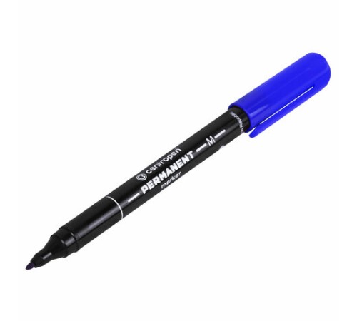 Маркер перманентный CENTROPEN 2846, СИНИЙ, тонкий наконечник, 1 мм, 6 2846 9406 Маркер перманентный CENTROPEN 2846, СИНИЙ, тонкий наконечник, 1 мм, 6 2846 9406