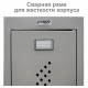 Шкаф металлический для одежды BRABIX "LK 21-80", УСИЛЕННЫЙ, 2 секции, 1830х800х500 мм, 37 кг, 291129, S230BR406102