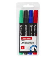 Маркеры перманентные BRAUBERG 