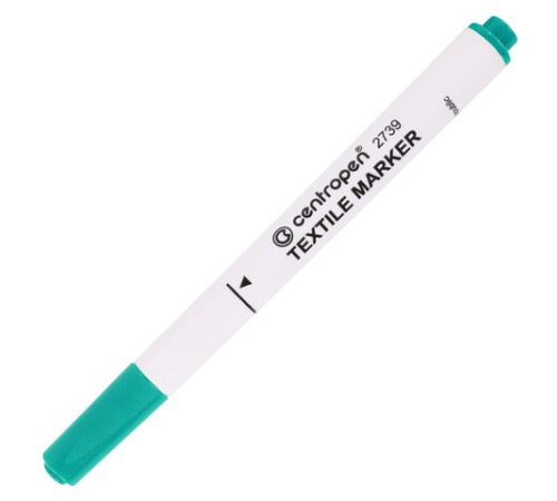 Маркеры для ткани 6 ЦВЕТОВ CENTROPEN "Textile Marker", круглый наконечник, 1,8 мм, 2739/6, 5 2739 0610