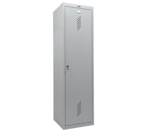 Шкаф металлический для одежды BRABIX "LK 11-50", УСИЛЕННЫЙ, 2 отделения, 1830х500х500 мм, 22 кг, 291132, S230BR404102