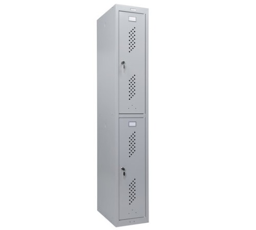 Шкаф металлический для одежды BRABIX "LK 12-30", УСИЛЕННЫЙ, 2 секции, 1830х300х500 мм, 18 кг, 291133, S230BR421102 Шкаф металлический для одежды BRABIX "LK 12-30", УСИЛЕННЫЙ, 2 секции, 1830х300х500 мм, 18 кг, 291133, S230BR421102