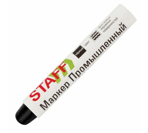 Маркер для промышленной маркировки STAFF ПМ-100 твердый, ЧЕРНЫЙ, -20 до +40С, 150815 Маркер для промышленной маркировки STAFF ПМ-100 твердый, ЧЕРНЫЙ, -20 до +40С, 150815