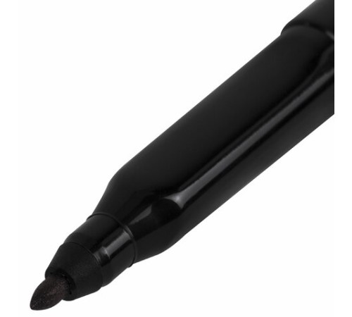 Маркер перманентный CENTROPEN 2536, ЧЕРНЫЙ, тонкий наконечник, 1 мм, трехгранная зона захвата, 6 2536 0112