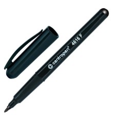 Маркер для CD и DVD ЧЕРНЫЙ CENTROPEN, трехгранная форма захвата, тонкий, 0,6 мм, 4616, 6 4616 0112