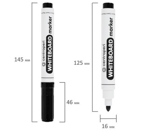 Маркеры стираемые для белой доски НАБОР 4 ЦВЕТА CENTROPEN "Dry-Wipe", 2,5 мм, 8559/4, 5 8559 0401 Маркеры стираемые для белой доски НАБОР 4 ЦВЕТА CENTROPEN "Dry-Wipe", 2,5 мм, 8559/4, 5 8559 0401