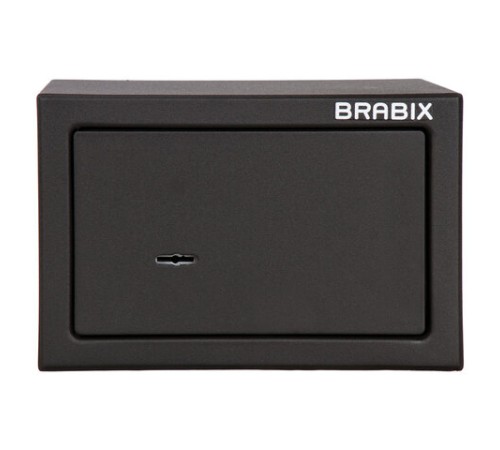 Сейф мебельный BRABIX "SF-170KL", 170х260х230 мм, ключевой замок, черный, 291142, S103BR210514 Сейф мебельный BRABIX "SF-170KL", 170х260х230 мм, ключевой замок, черный, 291142, S103BR210514