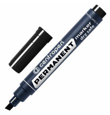 Маркер перманентный CENTROPEN 8516, ЧЕРНЫЙ, скошенный наконечник, 2-5 мм, 5 8516 0112