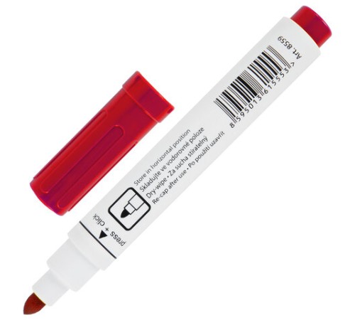 Маркер стираемый для белой доски КРАСНЫЙ, CENTROPEN "Dry-Wipe", 2,5 мм, 8559, 5 8559 0104 Маркер стираемый для белой доски КРАСНЫЙ, CENTROPEN "Dry-Wipe", 2,5 мм, 8559, 5 8559 0104